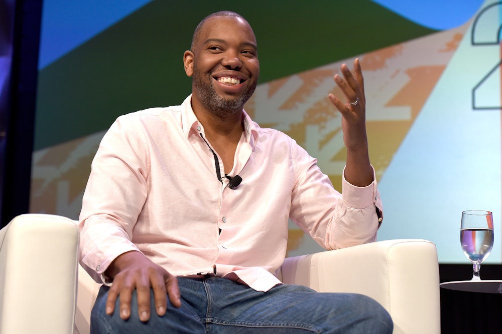 Author/writer Ta-Nehisi Coates speaks onstage at SXSW Convergence Keynote in Austin, Texas.