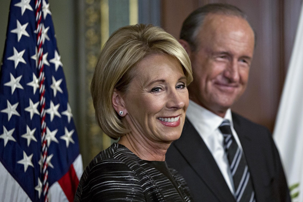 Betsy Devos Nomination Chilling >> Betsy Devos Spent Her First Day On The Job Doing Serious Damage Betsy Devos Nomination Chilling >> Betsy Devos Spent Her First Day On The Job Doing Serious Damage