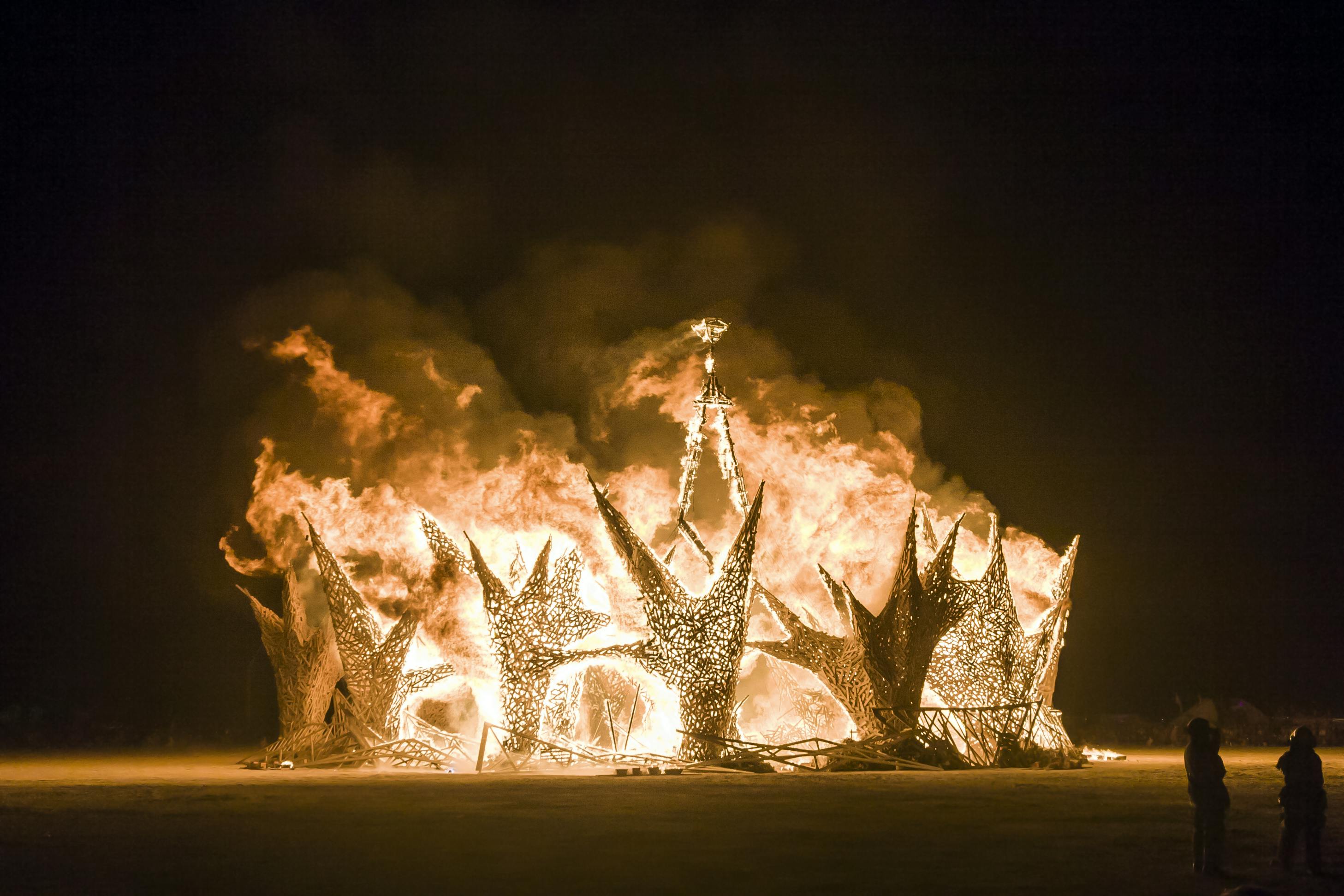 Temple Burn Burning Man