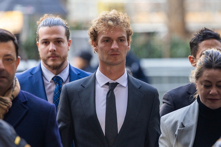 aniel Penny arrives at the Manhattan Criminal Court as jurors continued deliberation in the killing of Jordan Neely, December 5, 2024.