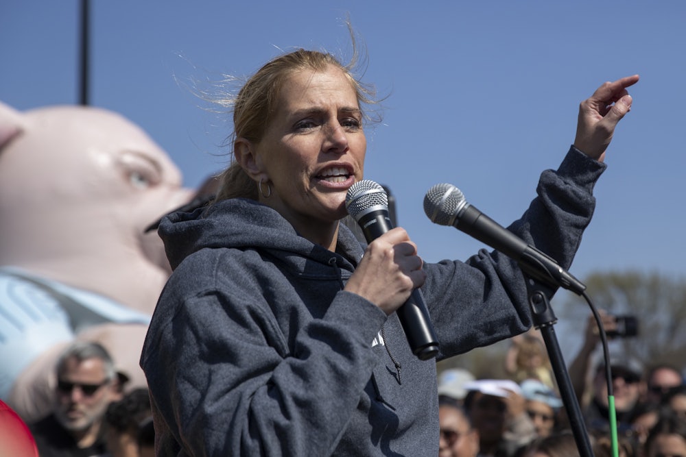 Sara Nelson, international president of the Association of Flight Attendants-CWA