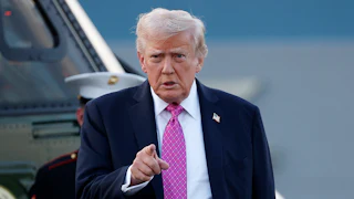 Donald Trump points