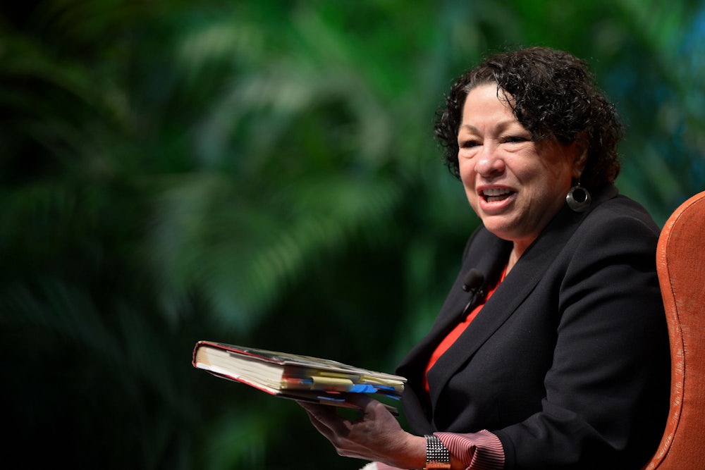 Associate Supreme Court Justice Sonia Sotomayor
