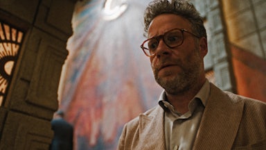 Seth Rogen in a scene from The Studio