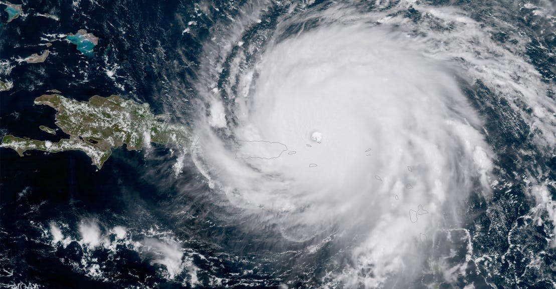 “We should be naming hurricanes after Exxon and Chevron, not Harvey and Irma.”