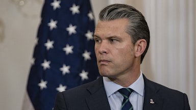 Defense Secretary Pete Hegset