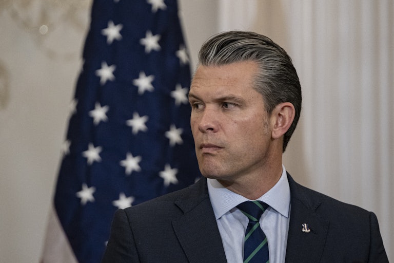 Defense Secretary Pete Hegseth
