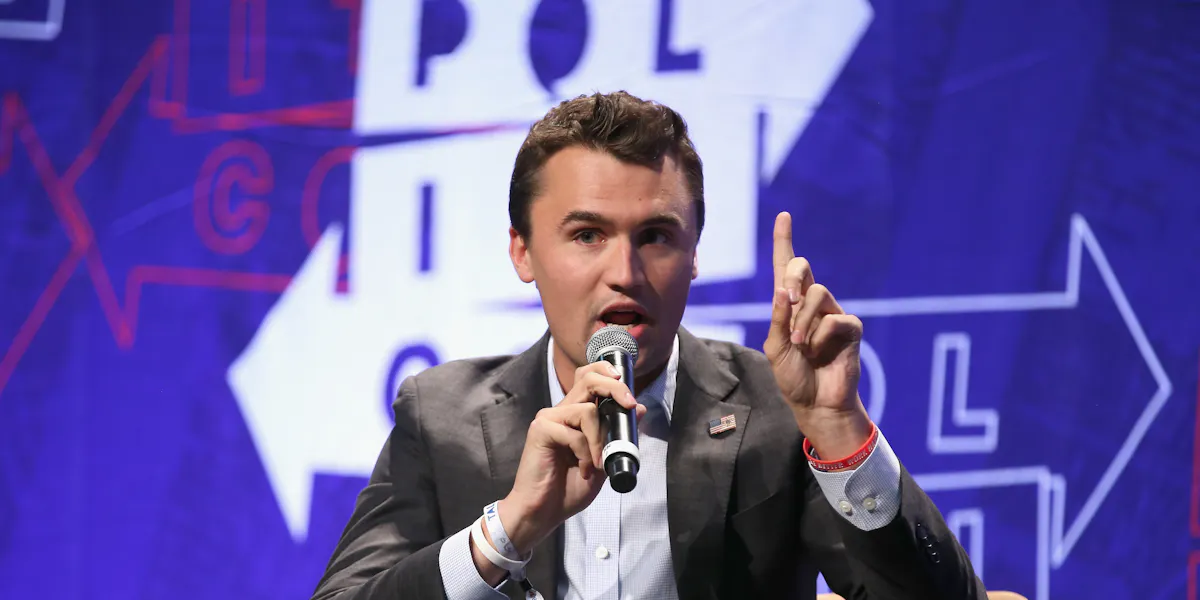 Piss Baby” Charlie Kirk Heckled in University Visit | The New Republic