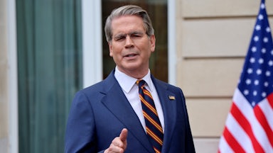 Treasury Secretary Scott Bessent speaking