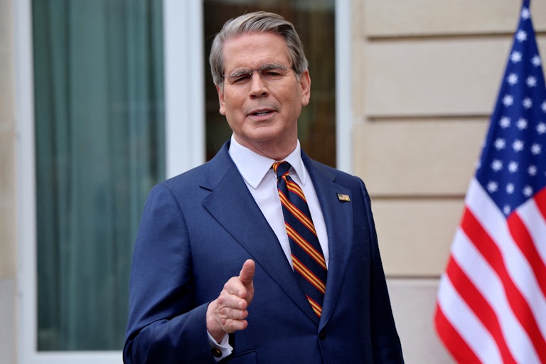 Treasury Secretary Scott Bessent speaking