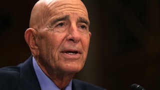 Tom Barrack testifies in Congress.