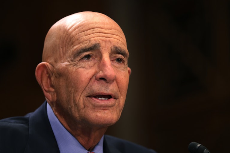 Tom Barrack testifies in Congress.