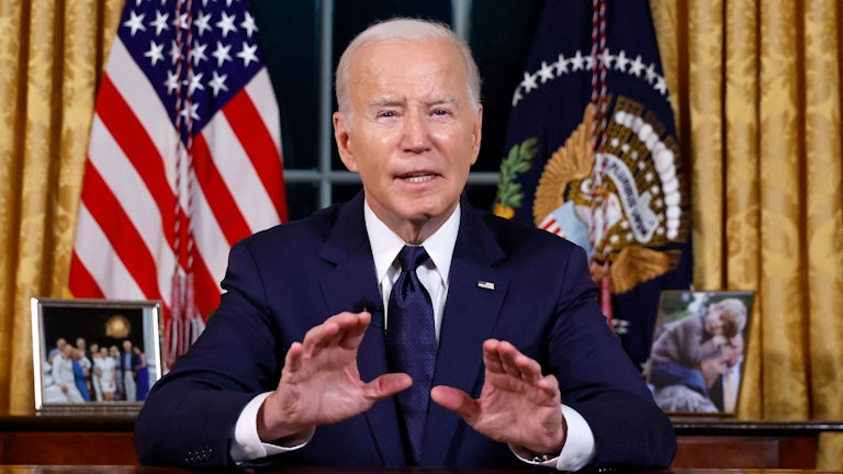 Biden addressed the nation on the conflict between Israel and Gaza and the Russian invasion of Ukraine