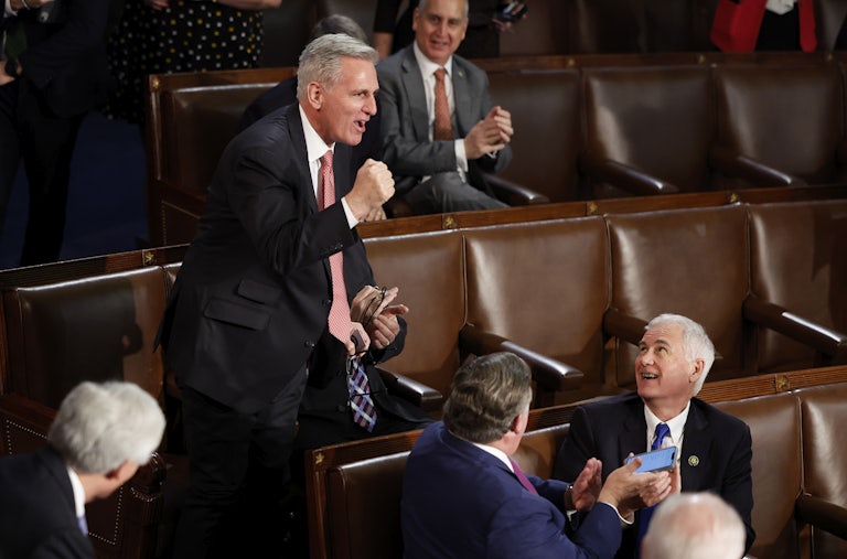 Kevin McCarthy wins House speaker after 15 votes and a mess of