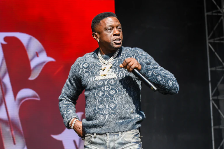 Boosie BadAzz performs onstage during ONE Musicfest in 2025