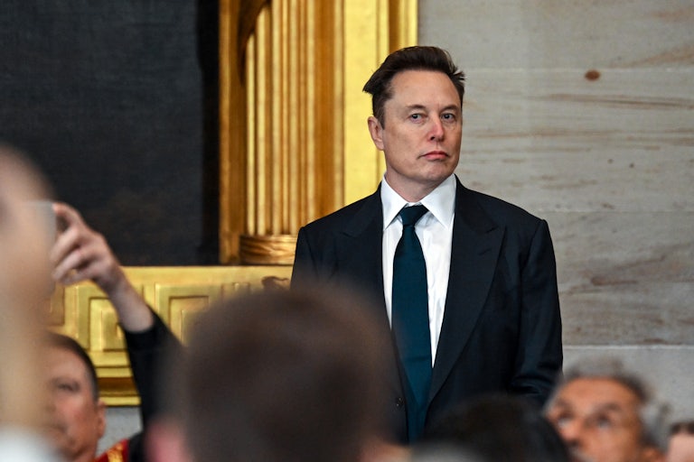 Elon Musk in the Capitol