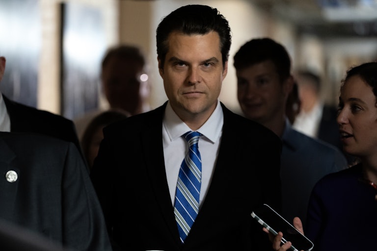 Matt Gaetz stares down the camera