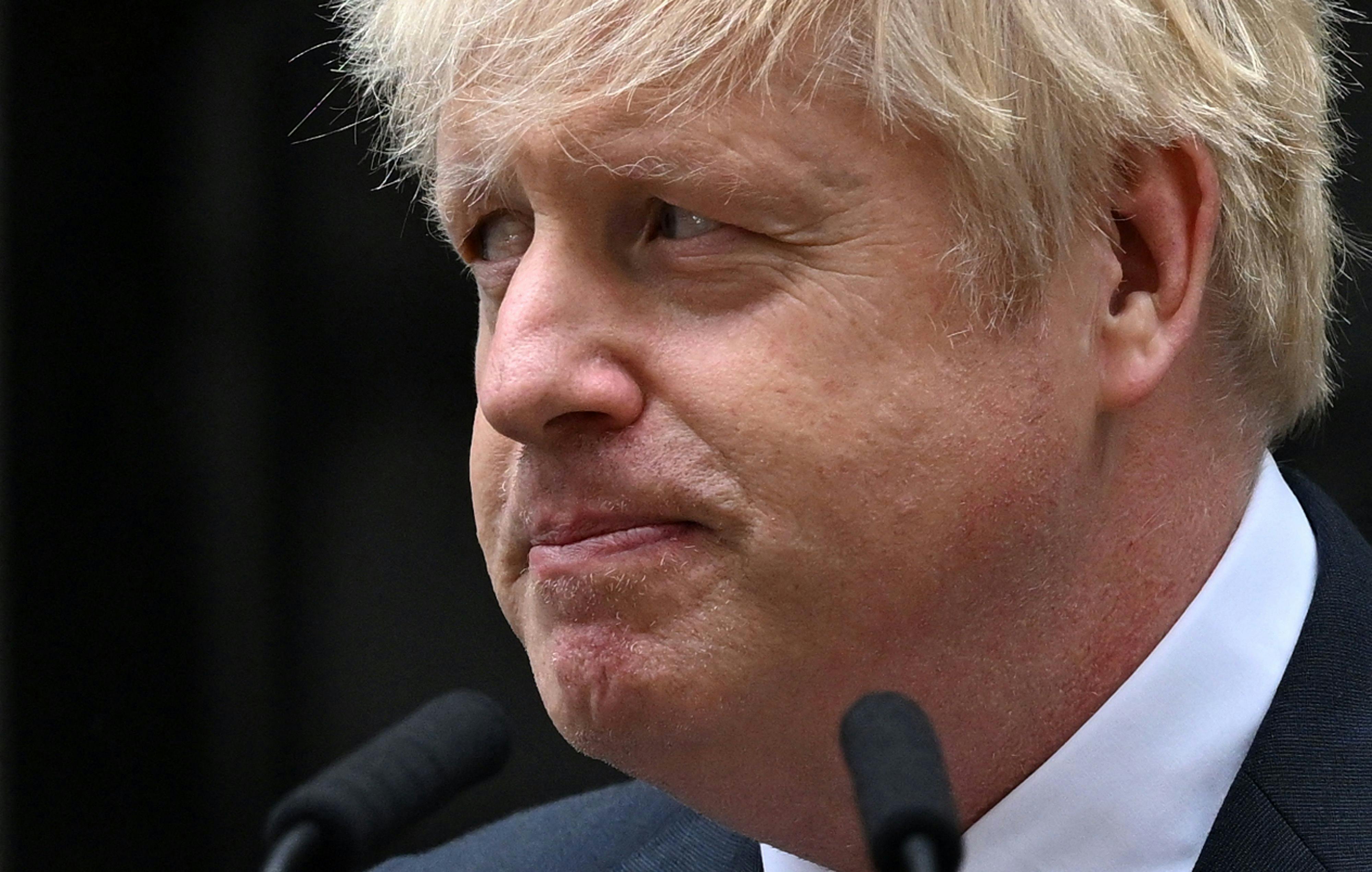 Former U.K. Prime Minister Boris Johnson