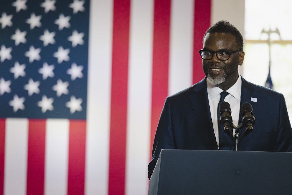Chicago Mayor Brandon Johnson