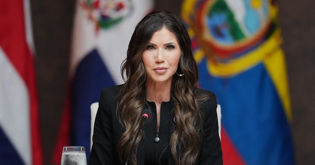 DHS Spokeswoman Helped Hire Husband for Ads That Got Kristi Noem Fired