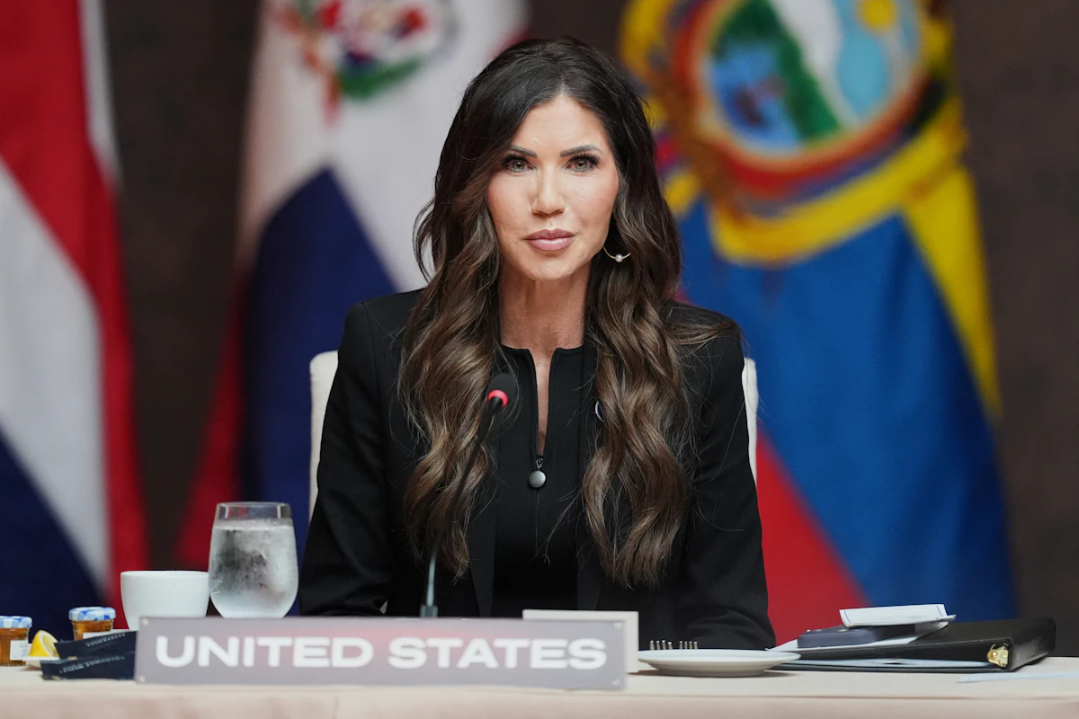 DHS Spokeswoman Helped Hire Husband for Ads That Got Kristi Noem Fired