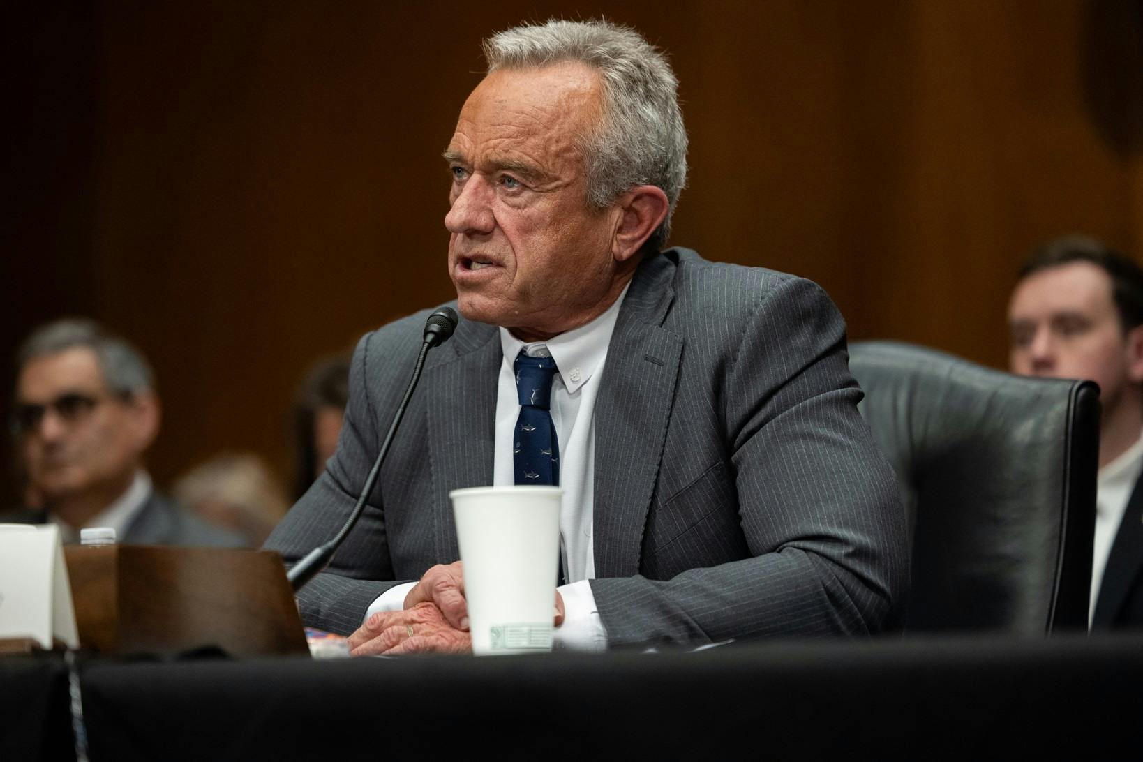 Robert F. Kennedy Jr. testifies in front of the Senate Health, Education, Labor, and Pensions committee in Washington D.C.