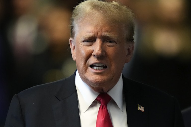 Donald Trump speaks