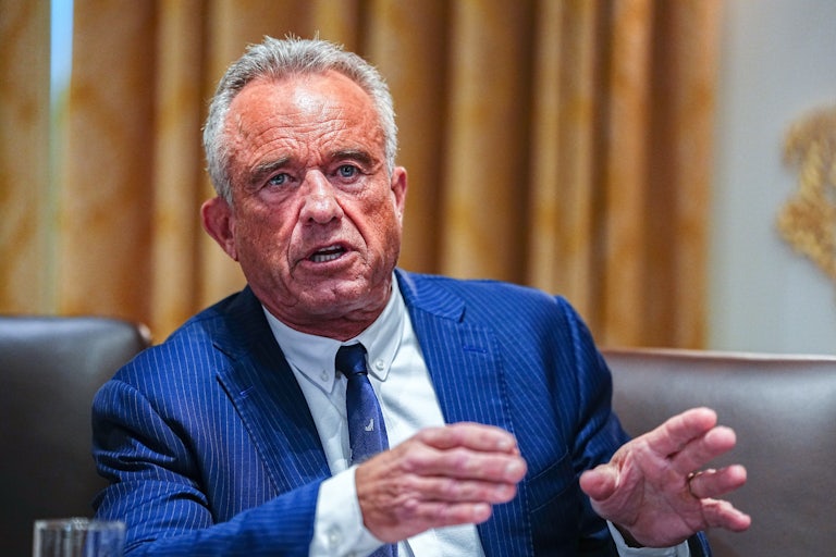 Robert F. Kennedy Jr. speaking in Trump's Cabinet meeting
