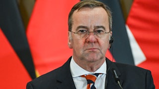 German Defense Minister Boris Pistorius