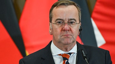 German Defense Minister Boris Pistorius