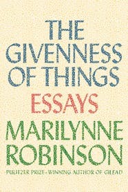 marilynne robinson essays