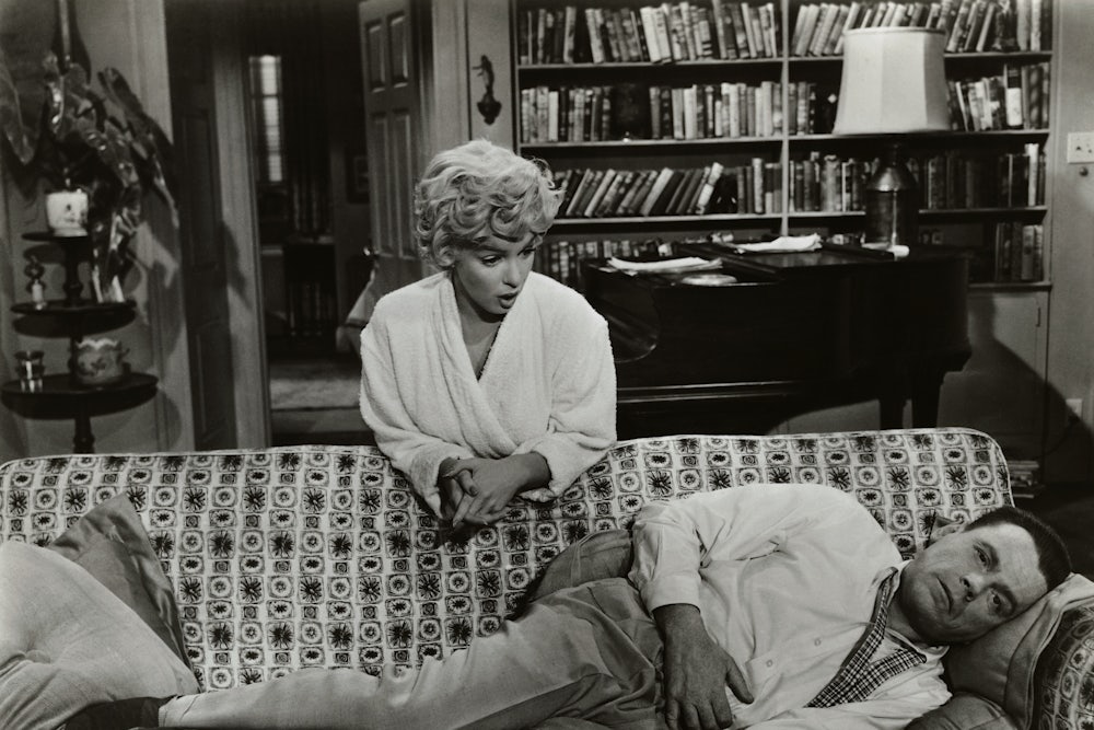 Marilyn Monroe and Tom Ewell