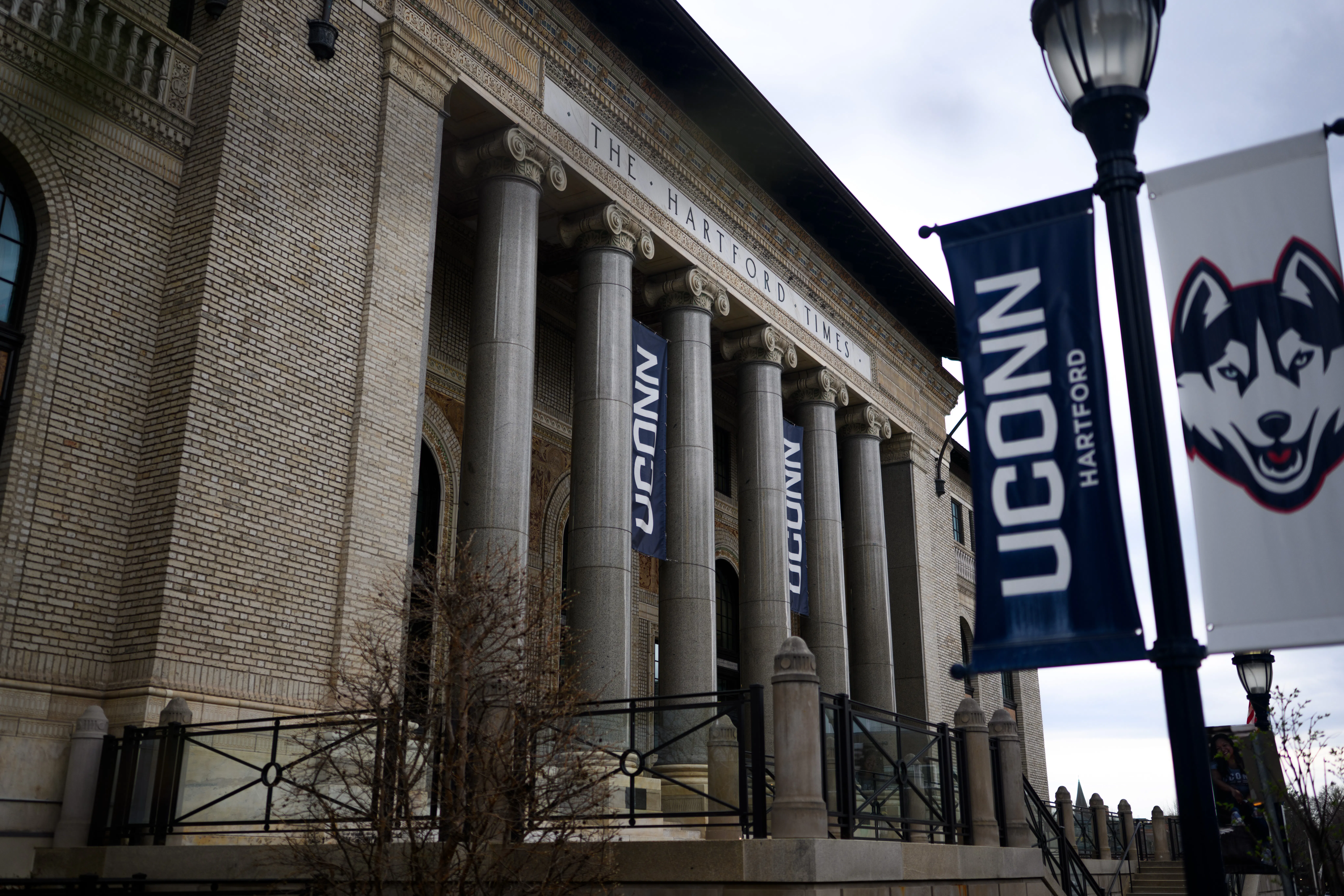 The University of Connecticut Hartford campus on April 1