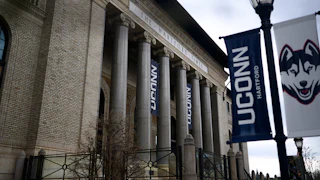 The University of Connecticut Hartford campus on April 1