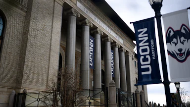 The University of Connecticut Hartford campus on April 1