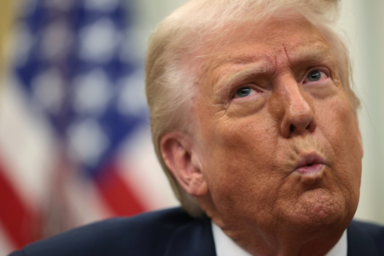 Trump looking quite dumb