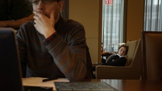 Students at Johns Hopkins University in Baltimore, Maryland