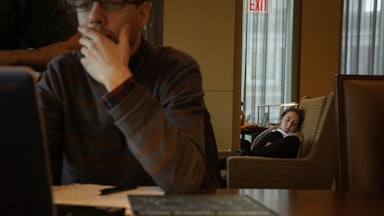 Students at Johns Hopkins University in Baltimore, Maryland