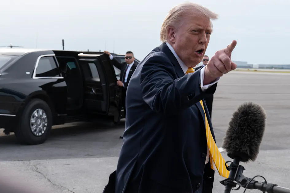 newrepublic.com - Malcolm Ferguson - American Confidence in Trump's Health Tanks Amid Odd Medical Visit