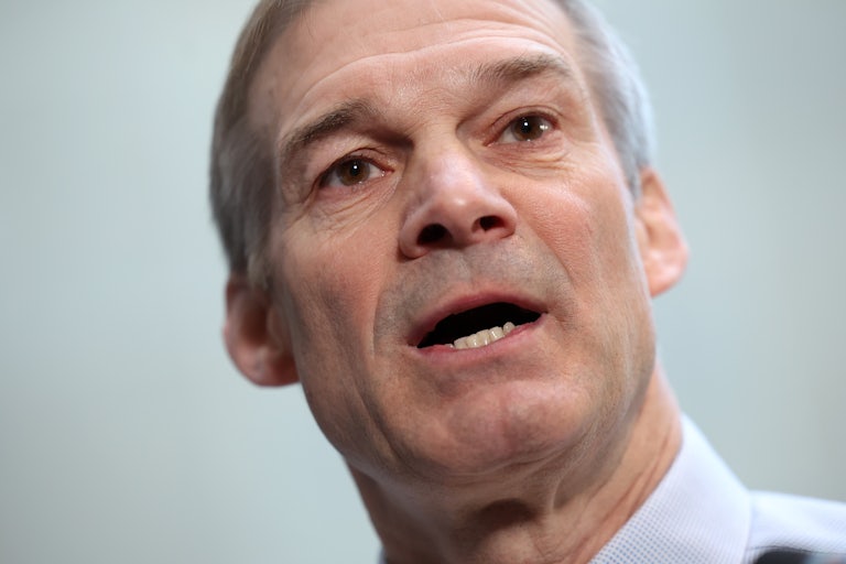 Representative Jim Jordan speaking