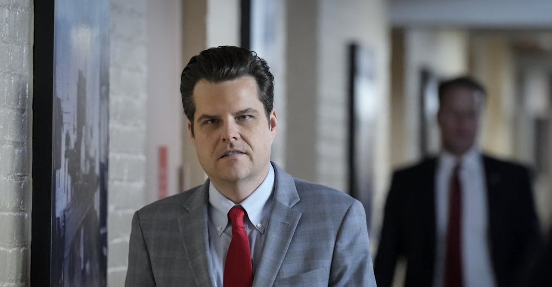 Matt Gaetz Confronted With Video Receipts That He Sought a Pardon From Trump Matt Gaetz Confronted With Video Receipts That He Sought a Pardon From Trump