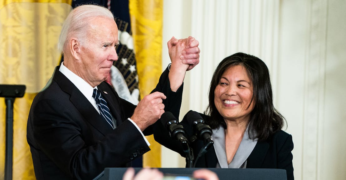 Biden’s Excellent Labor Department Nominee Might Get Sunk—by Democrats Biden’s Excellent Labor Department Nominee Might Get Sunk—by Democrats