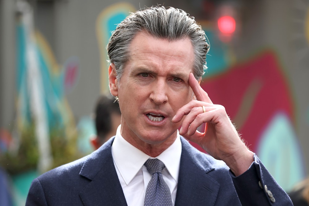 California Governor Gavin Newsom