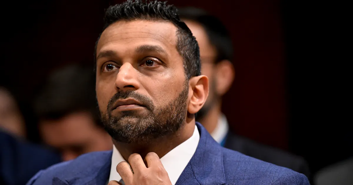 Kash Patel Plays Dumb About Firing Iran Experts Days Before War