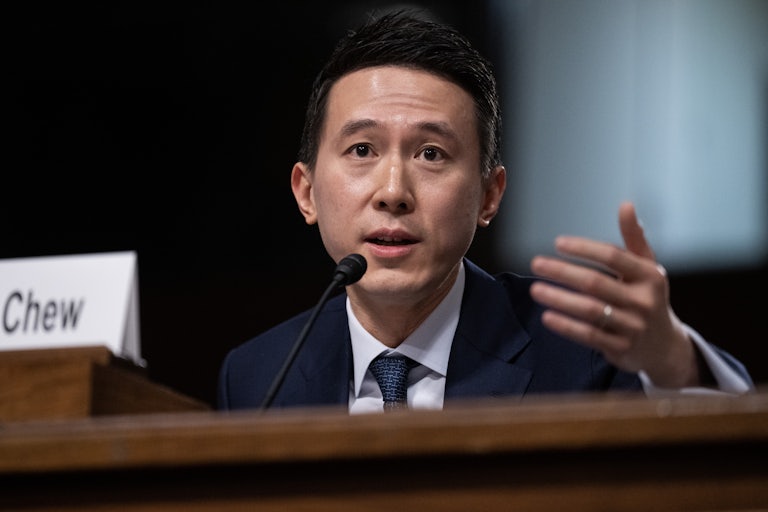 TikTok CEO Shou Zi Chew