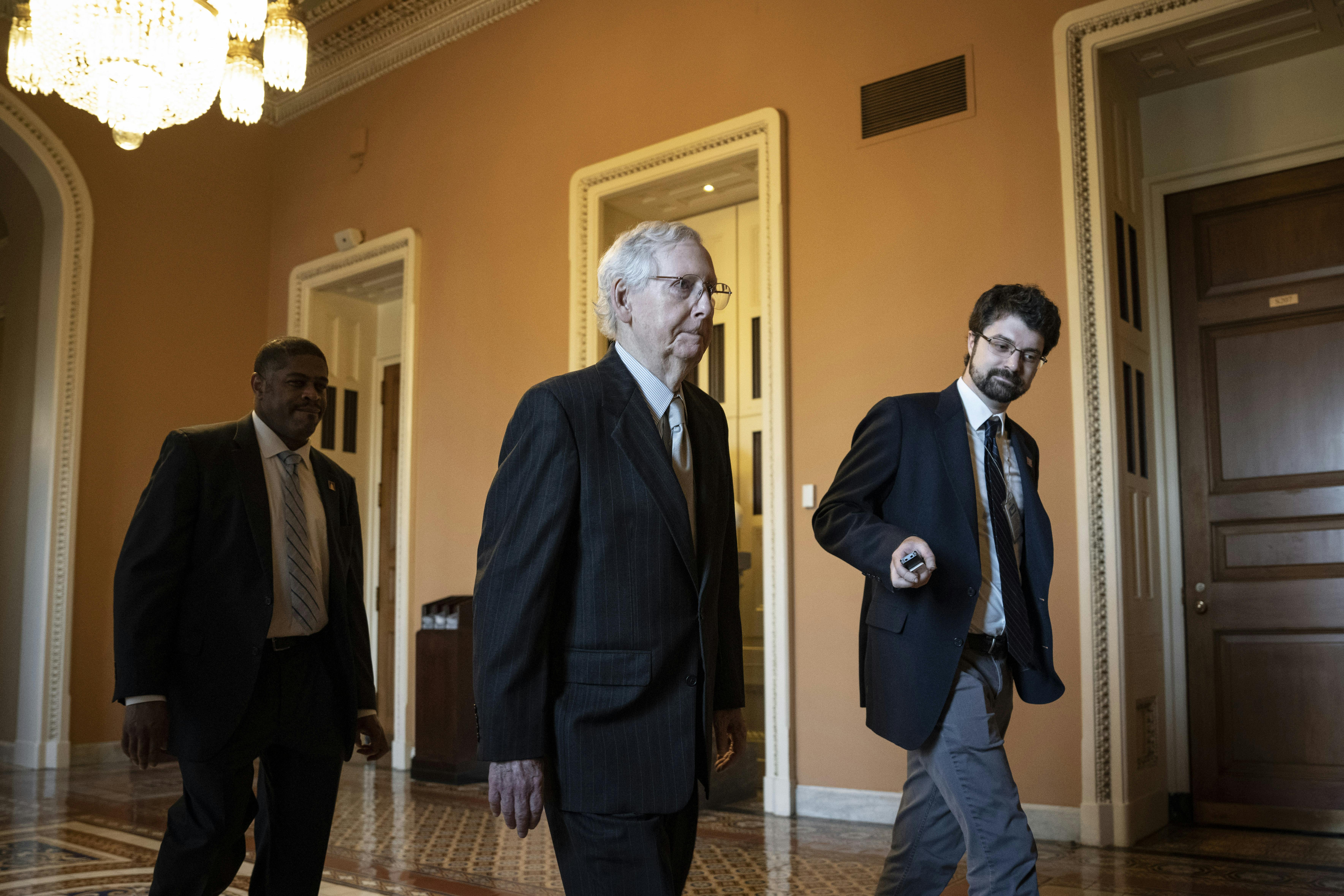 Mitch McConnell's Second Freeze-up Is Going to Be Very Hard for Republicans  to Ignore