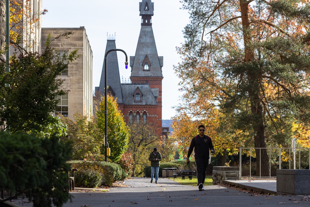 The Cornell University campus on November 3