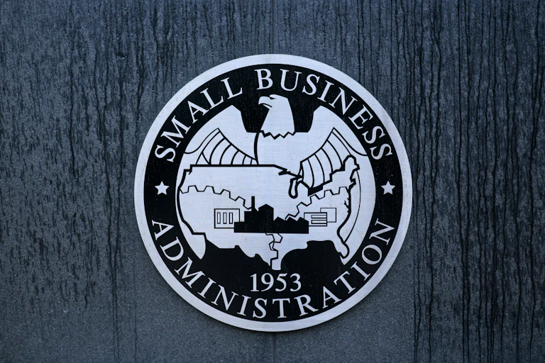 The seal of the Small Business Administration