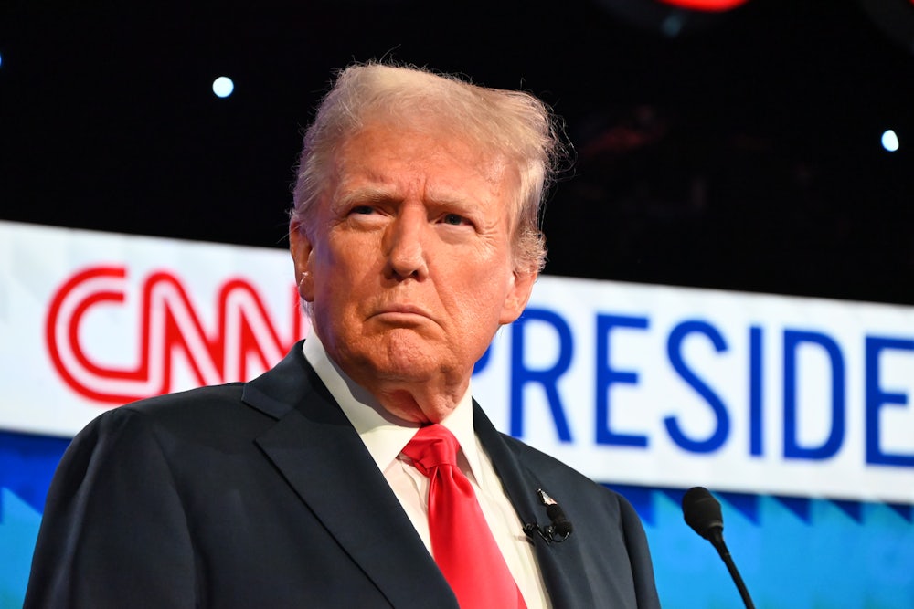 Former President Donald Trump at the June 27 debate
