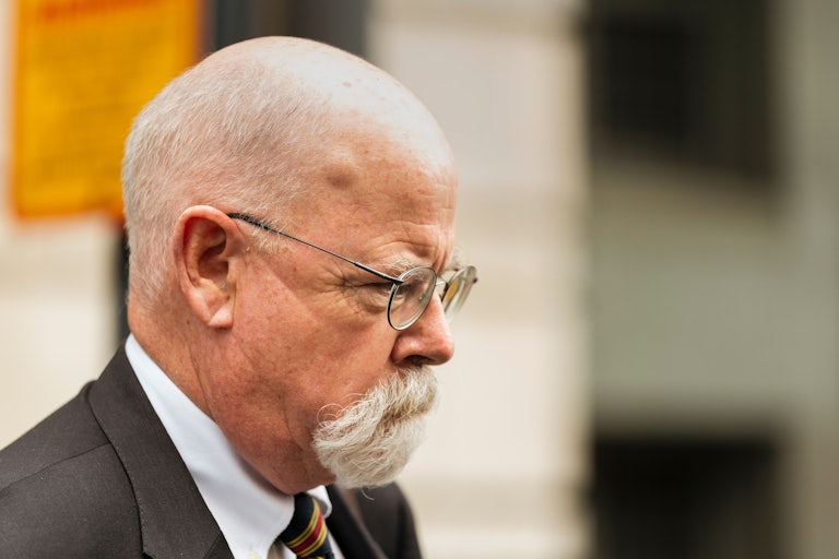 John Durham arrives at federal courthouse